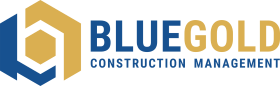 BlueGold Construction Management Logo