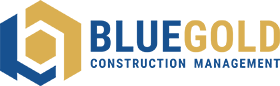 BlueGold Construction Management Logo